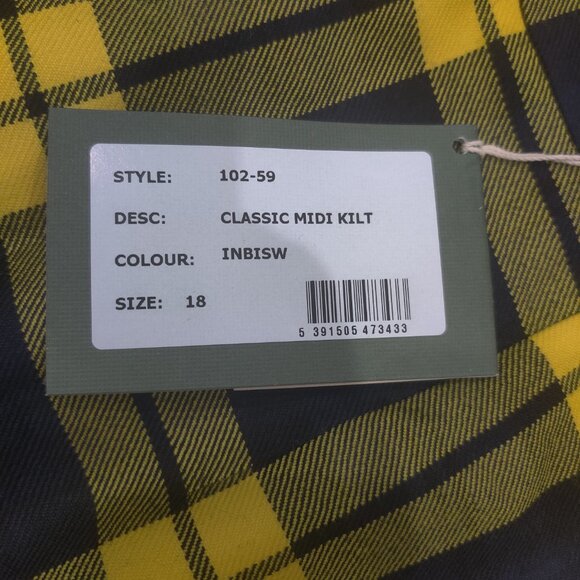 O'Neil of Dublin wool kilt size 20 UK new (fits 16 US) $385 - Picture 4 of 5